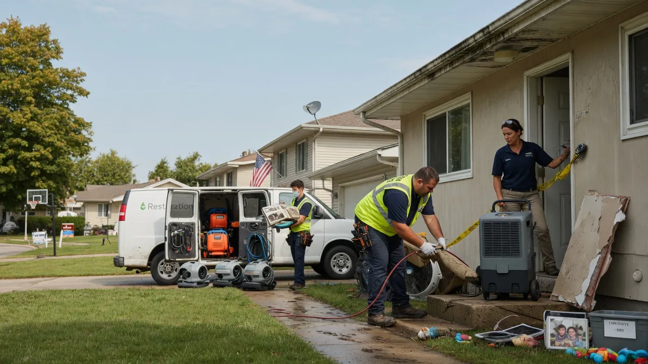 Water Damage Restoration in Glen Mills, PA near me